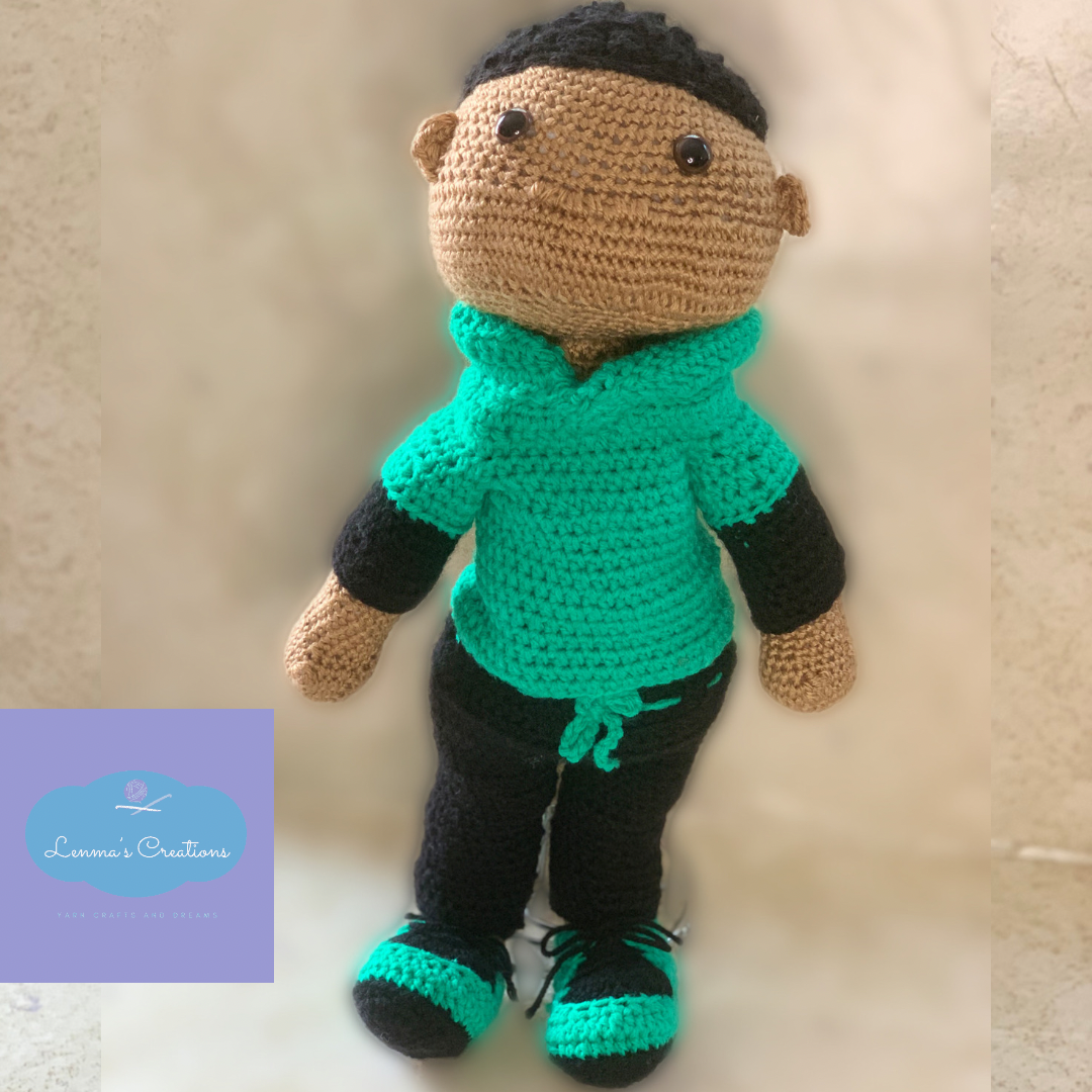 Custom Crochet Doll Raffle- Two Entries