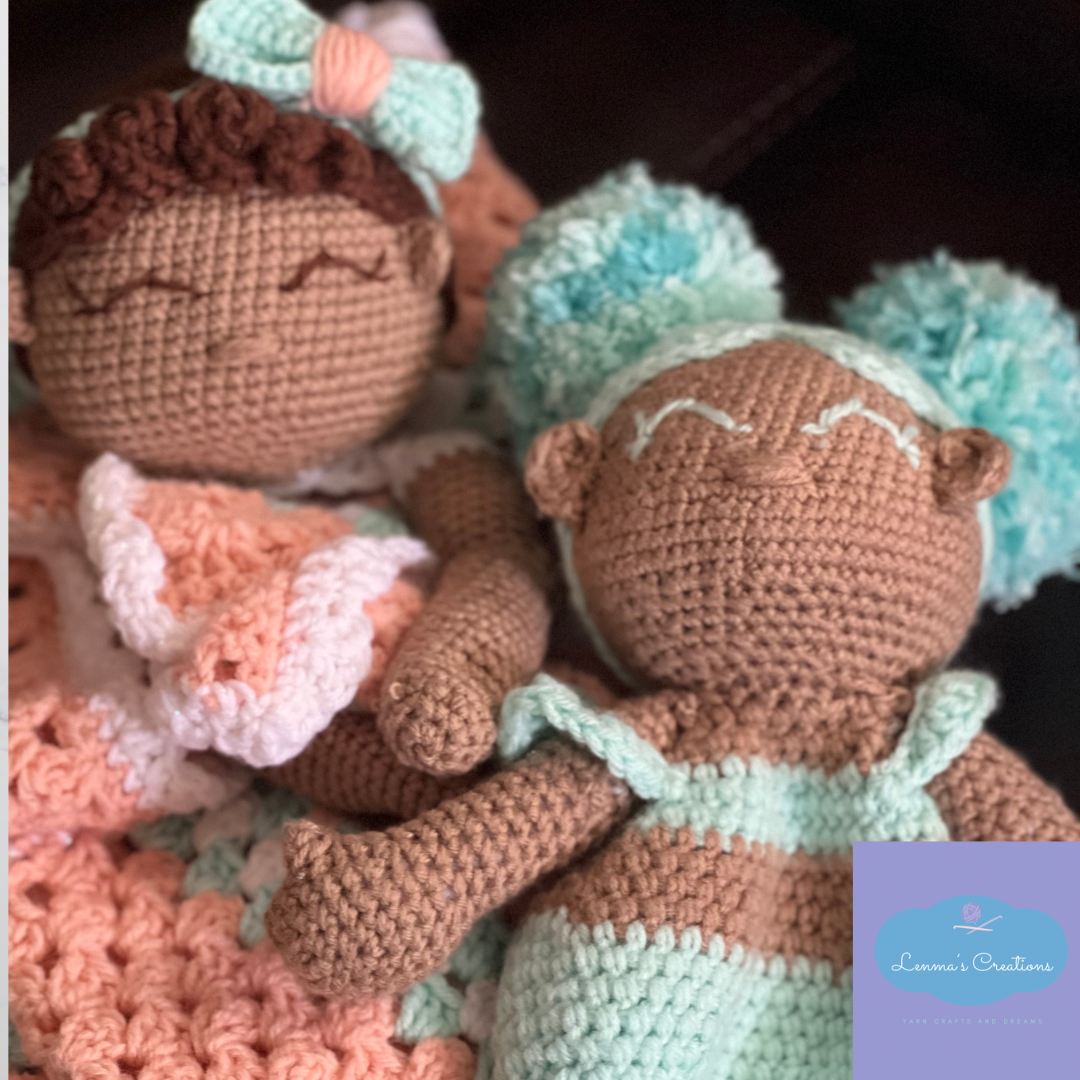 Custom Crochet Doll Raffle- Five Entries