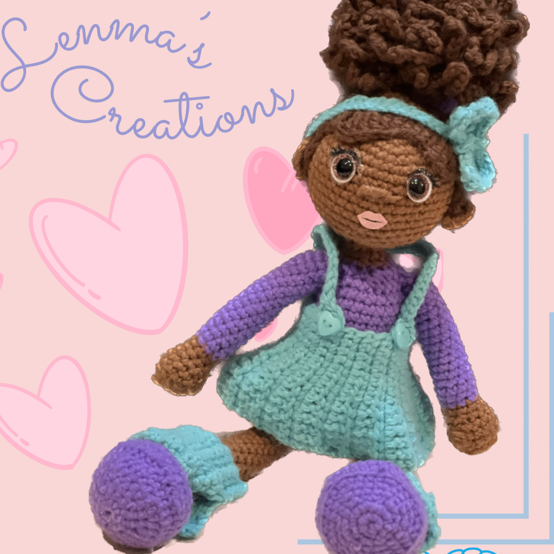 Custom Crochet Doll Raffle- Five Entries