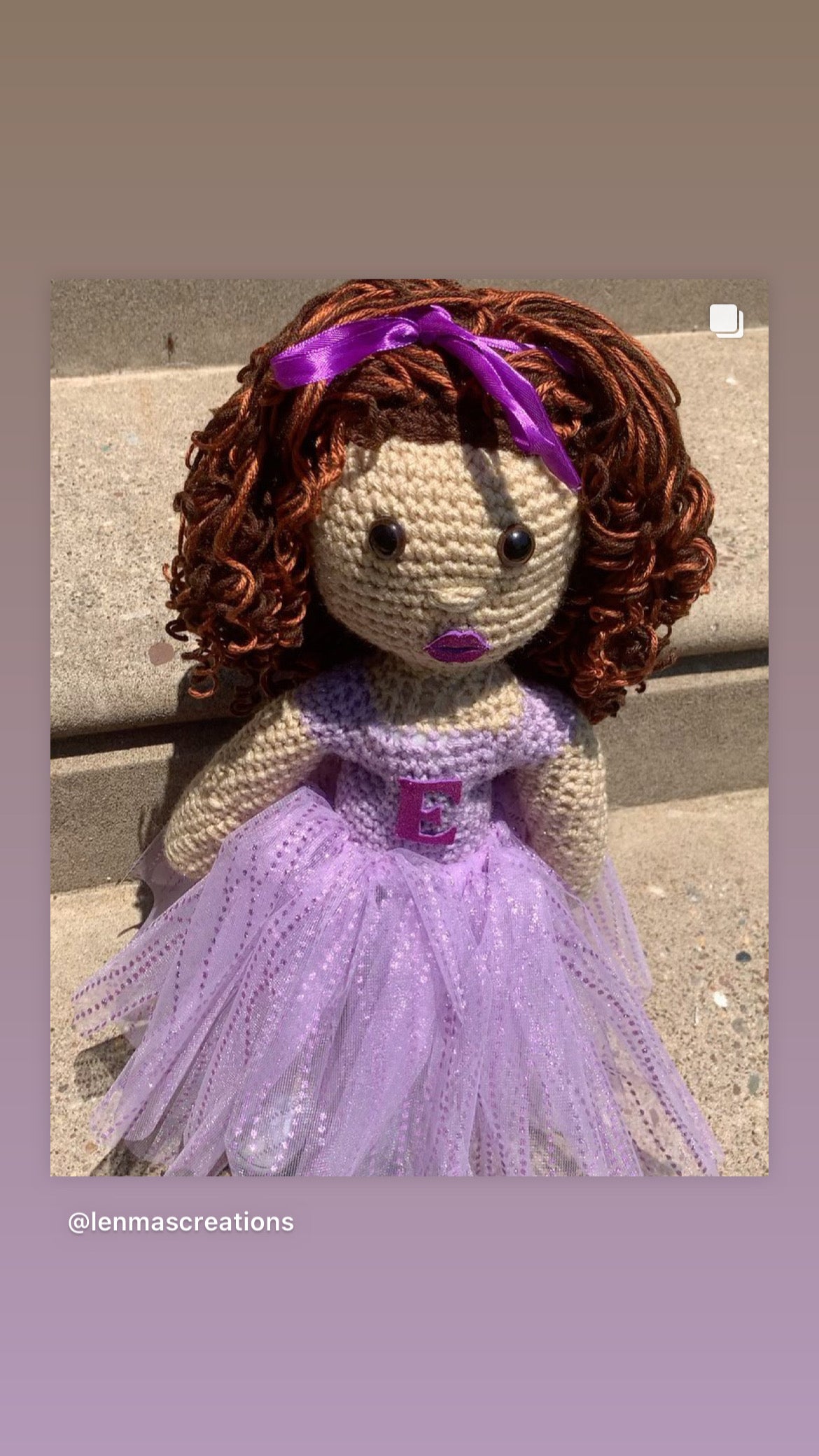 Custom Crochet Doll Raffle- Five Entries